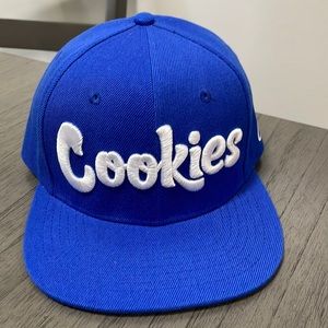 Brand new Cookies Brand SnapBack. Blue and white